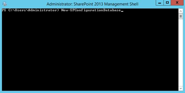 SharePoint 2013 Management Shell 